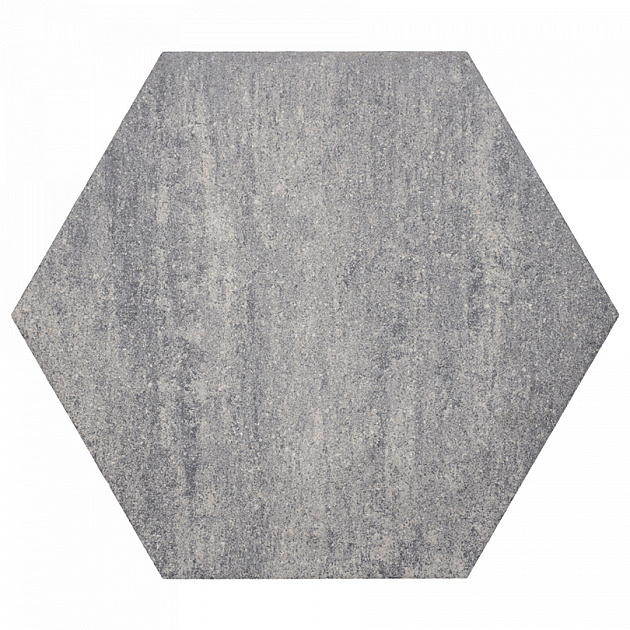 Soft Comfort Zeskant 60/52,5x30x4 cm Grezzo