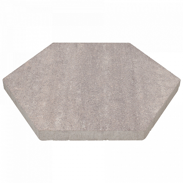 Soft Comfort Zeskant 60/52,5x30x4 cm Ivory