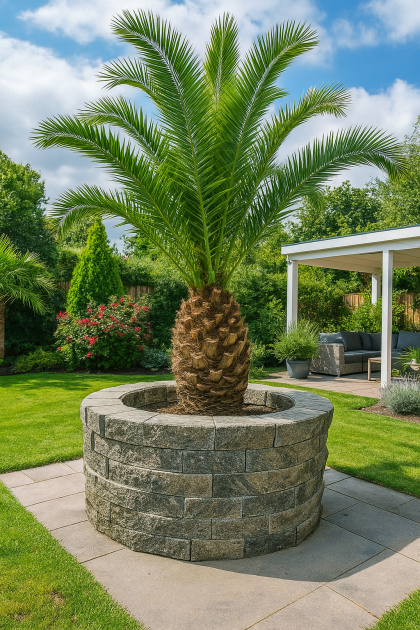 64688 gardenwall strak 22 15x18x10 cm grezzo 520701