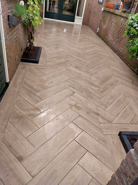 VT Wonen Solostone 20x80x3 cm Timber Dark