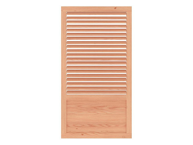Shutterscherm met paneel geschaafd douglas 120x224 cm onbehandeld