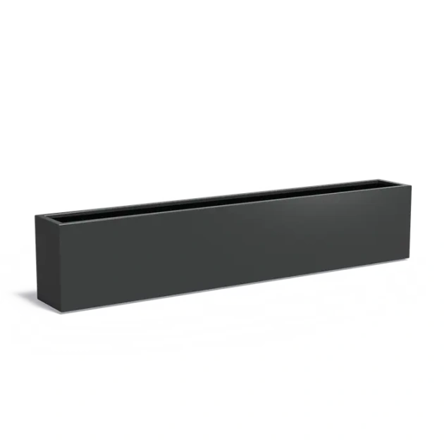 Plantenbak Carrez met bodem aluminium 300x40x60 cm