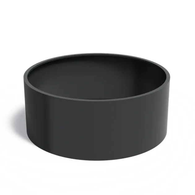 Plantenbak Circum zonder bodem aluminium Ø200x80 cm