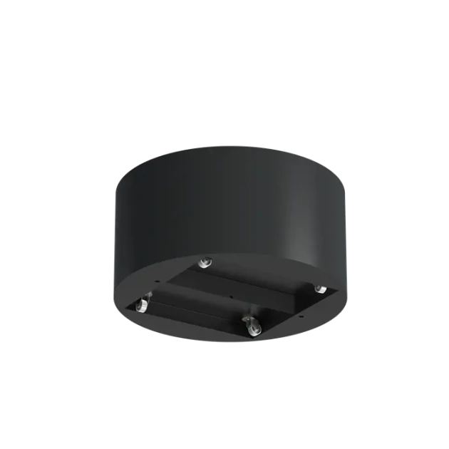 Plantenbak Circum met wielen aluminium Ø120x60 cm