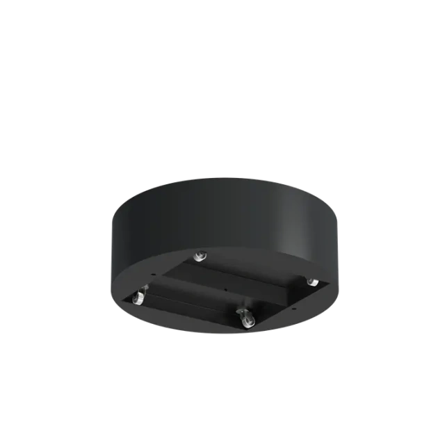 Plantenbak Circum met wielen aluminium Ø120x40 cm