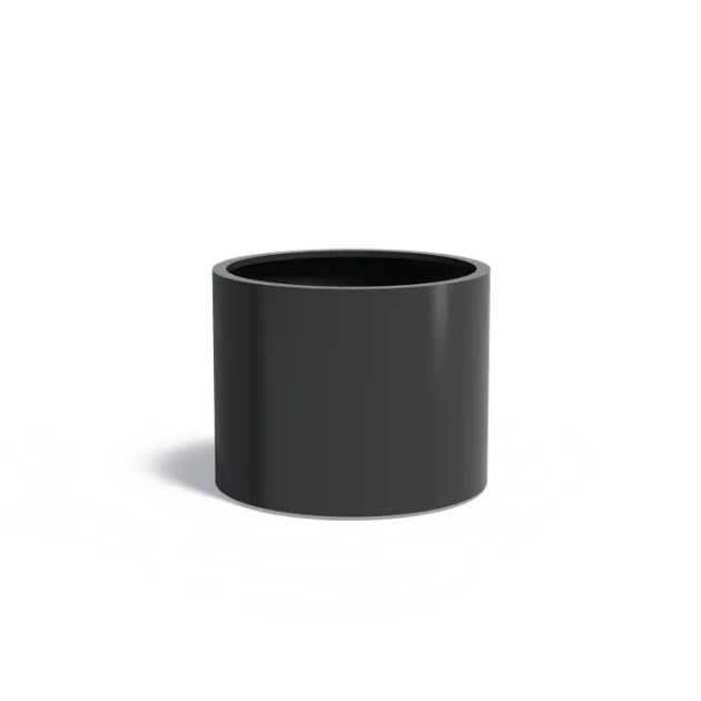 Plantenbak Circum met wielen aluminium Ø100x80 cm