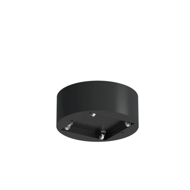 Plantenbak Circum met wielen aluminium Ø100x40 cm