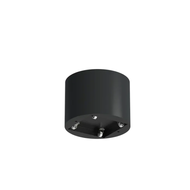 Plantenbak Circum met wielen aluminium Ø80x60 cm