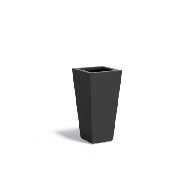 Plantenbak Tap met bodem aluminium 40x40x80 cm