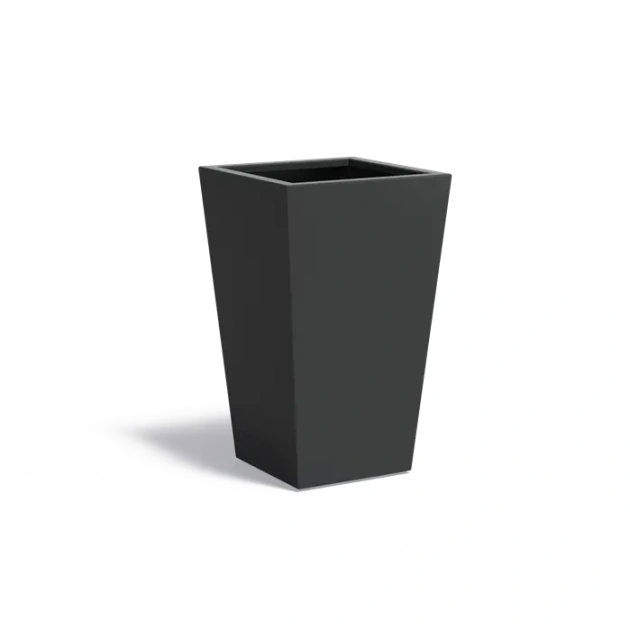 Plantenbak Tap met bodem aluminium 60x60x100 cm