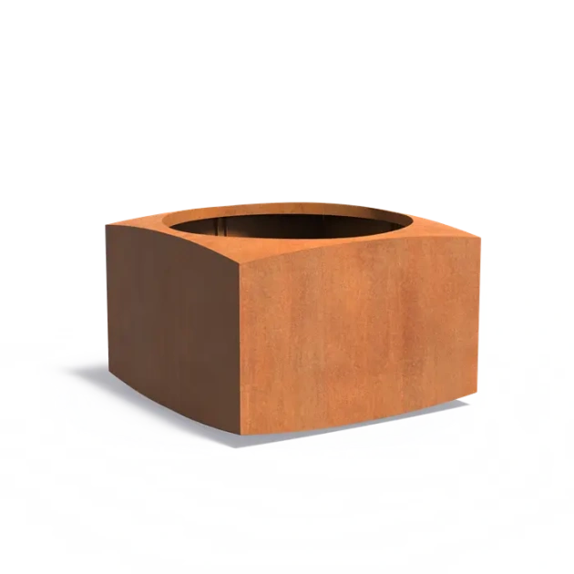 Plantenbak Nooa cortenstaal 120x120x80 cm