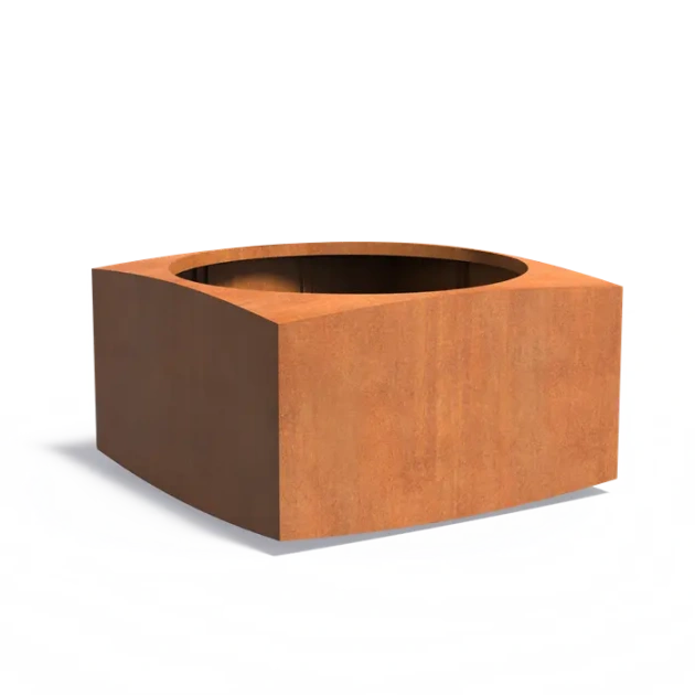 Plantenbak Nooa cortenstaal 140x140x80 cm