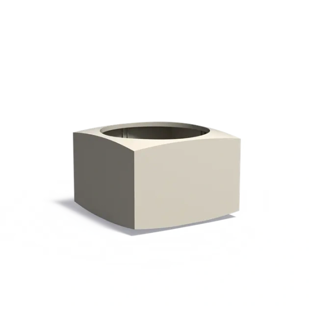 Plantenbak Nooa aluminium 100x100x70 cm