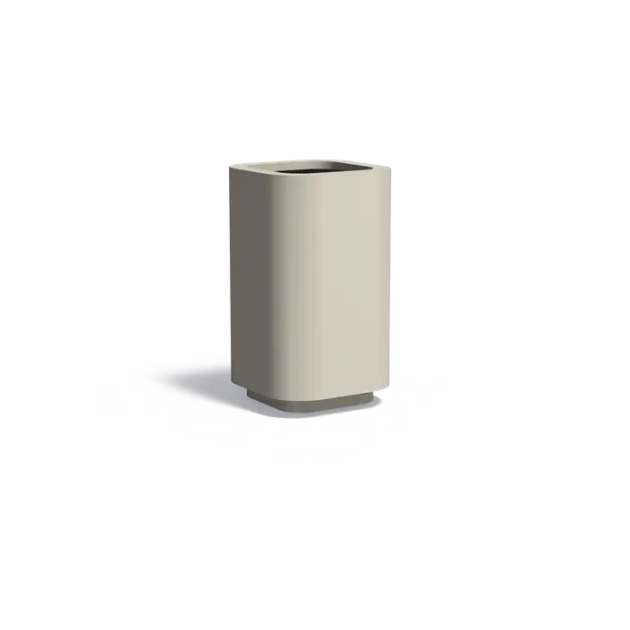 Plantenbak Rohin aluminium 70x70x120 cm