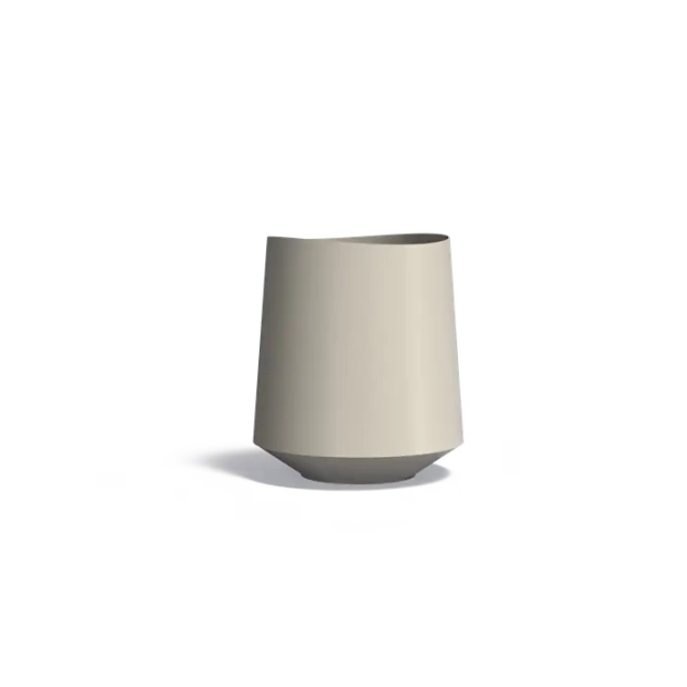 Plantenbak Velis aluminium Ø70x80 cm coated