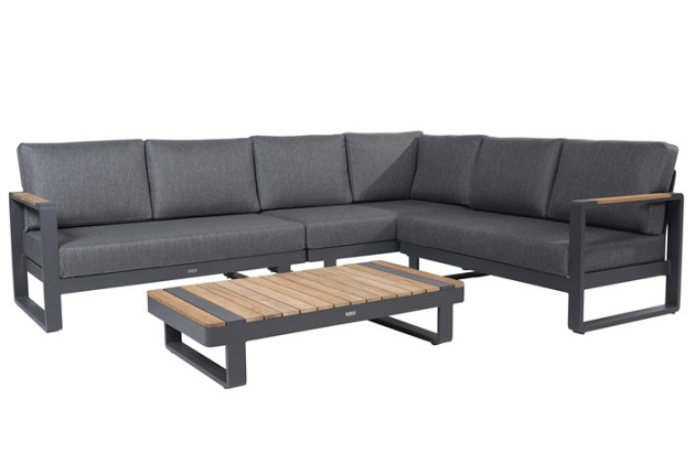 Taste 4SO Amari modular loungeset R + armleuning + salontafel