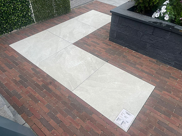 CeraLuxe 80x80x3 cm Time Stone Sabbia