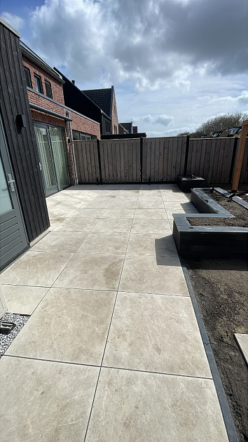 CeraLuxe 80x80x3 cm Time Stone Sabbia