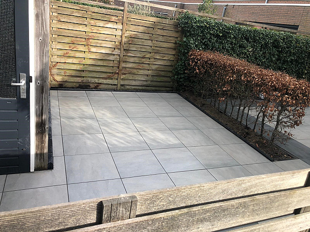 Restpartij Zwanenburg: ca. 7,5m2 CeraLuxe 60x60x3 cm Helsinki Grigio (polen)