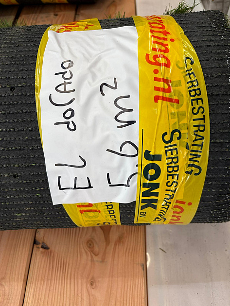 Restpartij Schagen: 400x130 Kunstgras El Dorado 38 (Op rol van 400 cm breed)