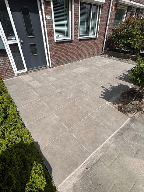 Restpartij Zwanenburg: ca. 7,5m2 Ceraluxe 60x60x3 cm Citalio Taupe