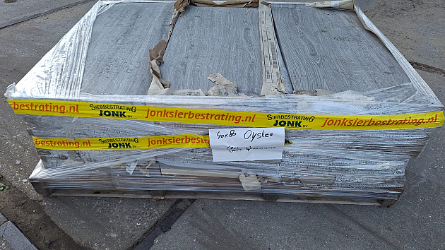 Restpartij Schagen: 9,6m2 CeraLuxe 40x80x3 cm Country Oyster