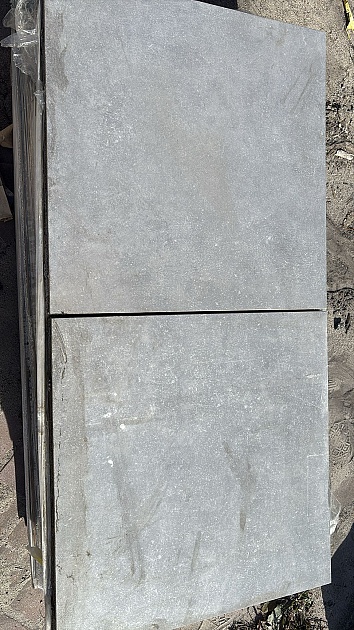Restpartij Almere: 2,15 m2 GeoCeramica 60x60x4 cm Impasto Grigio