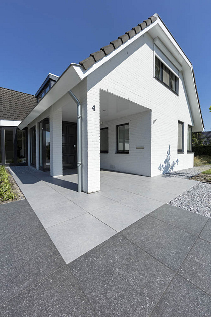 Restpartij Almere: 4.31m2 GeoCeramica 60x60x4 cm Impasto Grigio