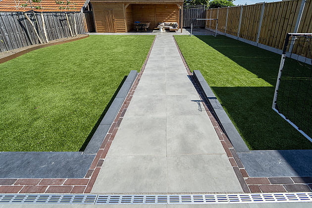 Actietegel Keramiek op Beton 60x60x4 cm Firenze Grey