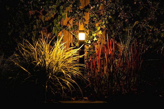 Outdoorpro+ Staande Lamp Vela Cirkel Zwart Middelgroot