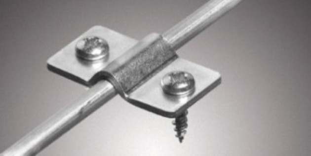 Montagebeslag verzinkt 4st inclusief schroeven in zakje