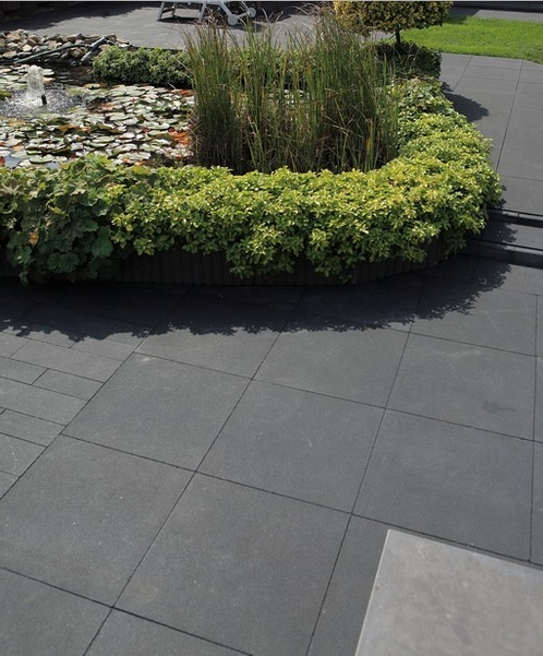 Budget Terrastegel 60x60x4 cm Nero