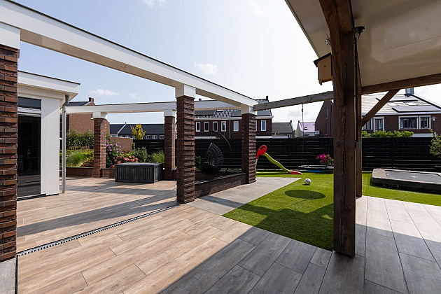 GeoCeramica 30x120x4 cm Timber Noce