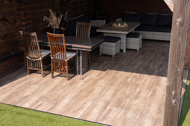 GeoCeramica 30x120x4 cm Timber Noce