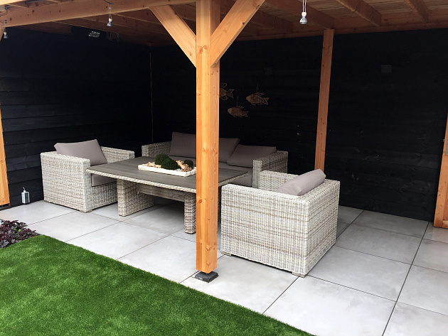 7969 geoceramica 80x80x4 cm concreet silver 62616