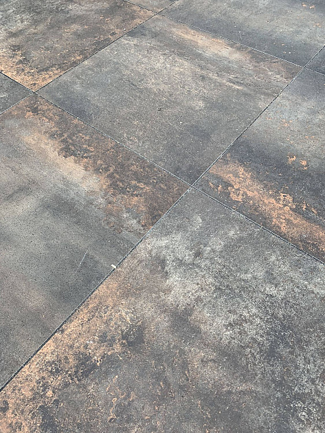 GeoCeramica 80x80x4 cm Steel Corten