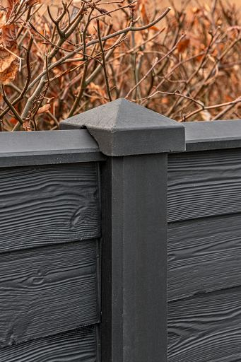 Beton Afdekpet Gecoat 14x14x5 cm Zonder uitsparing met diamantkop