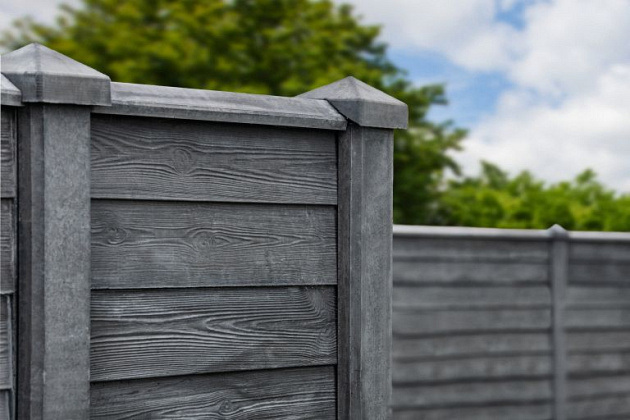 Beton Afdekpet Antraciet 14x14x5 cm T-model met diamantkop