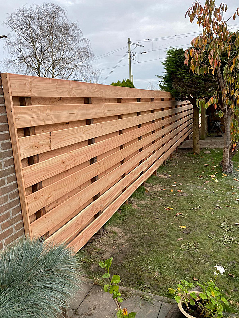 Douglas Geschaafde Plank 1,8x16x400 cm, blank