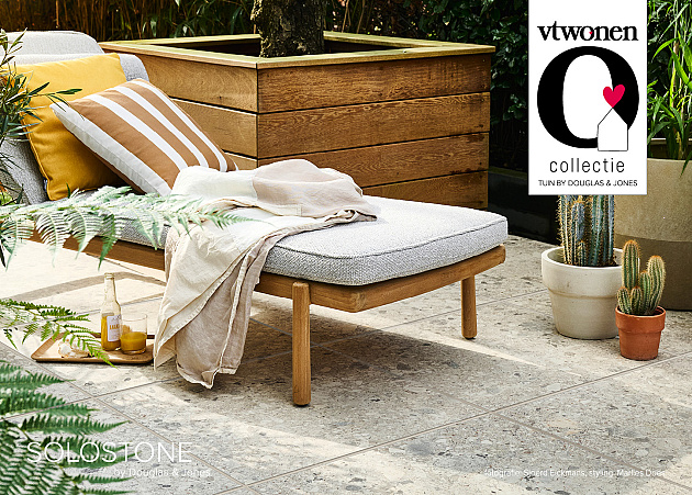 VT Wonen Solostone 80x80x3 cm Composite Beige