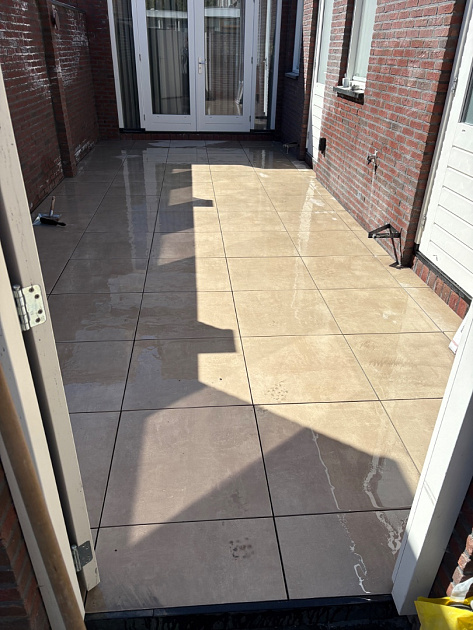 CeraLuxe 60x60x3 cm Cemora Beige (8,27 m2 voorraad Edam)
