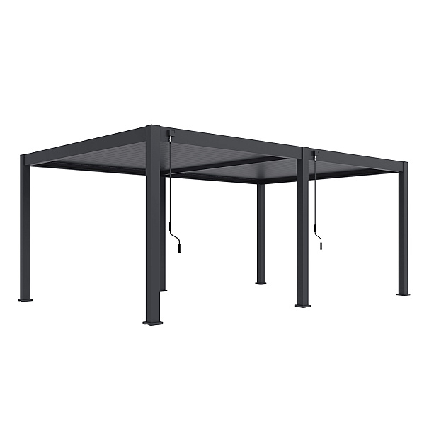 Orion Comfort overkapping 300x600 cm Antraciet