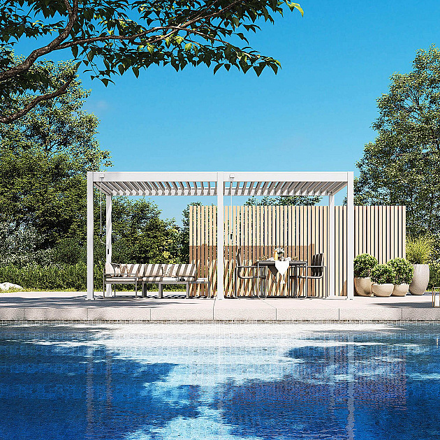 Orion Comfort overkapping 300x600 cm Wit