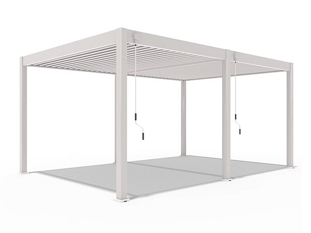 Orion Deluxe overkapping 360x530 cm Kiezelgrijs