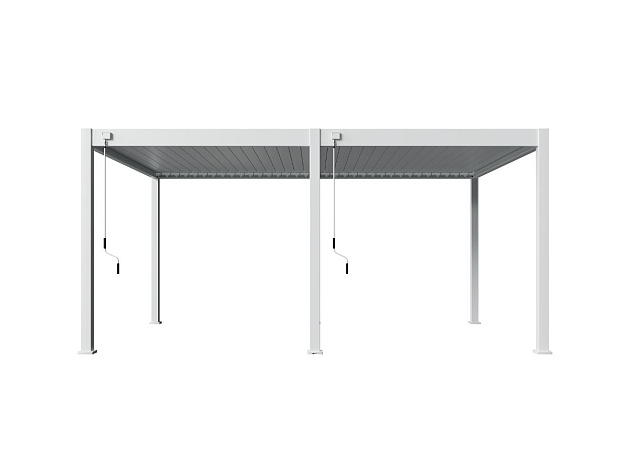 Orion Deluxe overkapping 300x600 cm Wit