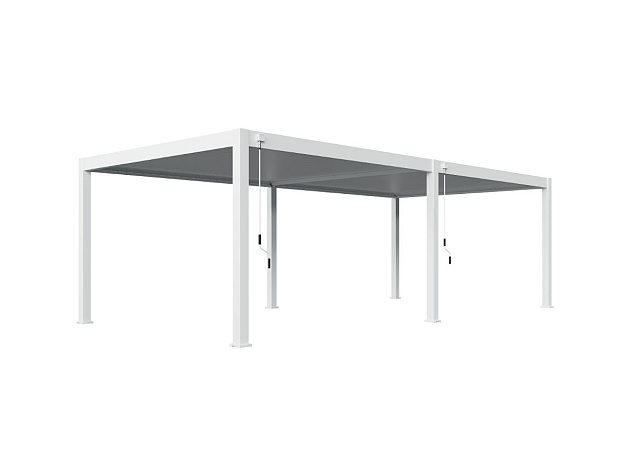 Orion Premium overkapping 400x800 cm Wit