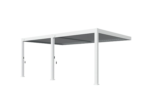 Orion Premium overkapping Muurbevestiging 400x800 cm Wit