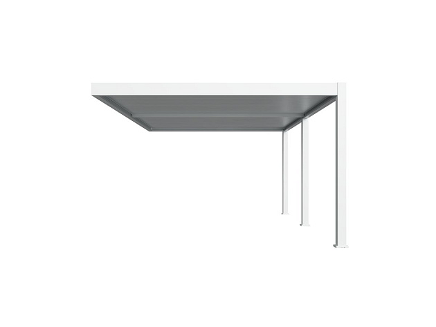 Orion Premium overkapping Muurbevestiging 400x800 cm Wit