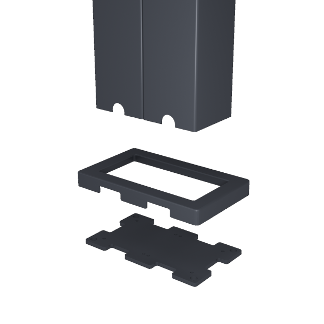 Orion verbindingsset  400 cm voor 4 meter zijkant. Wit