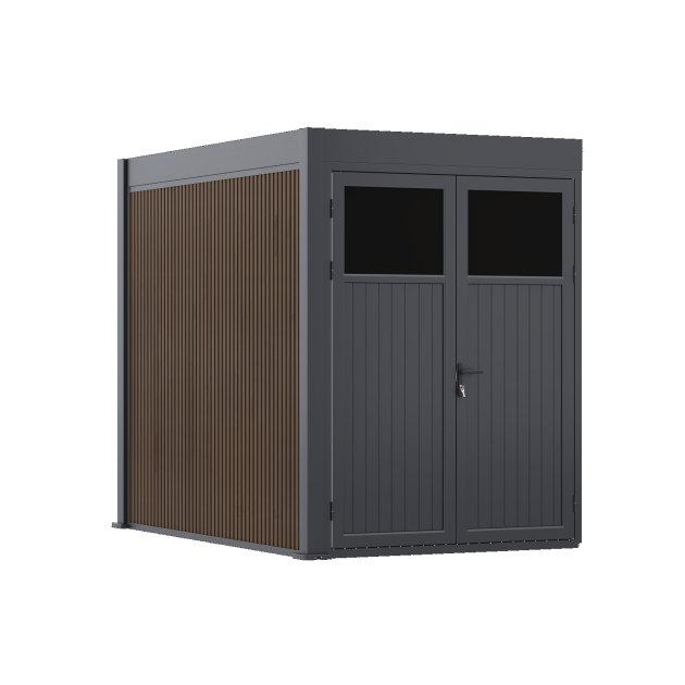 Orion opbergmodule 300 cm Antraciet / Wood